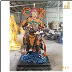 鑄銅關公 銅雕韋陀生產廠家