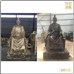 鑄銅關公 古代人物雕塑生產廠