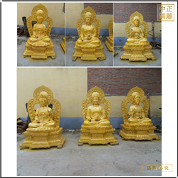 大型西方三圣銅像批發廠 大型西方三圣銅像批發廠