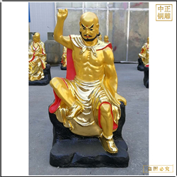 廠家批發1米十八羅漢銅佛像 廠家批發1米十八羅漢銅佛像