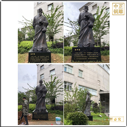 室外大型張仲景銅雕塑 室外大型張仲景銅雕塑