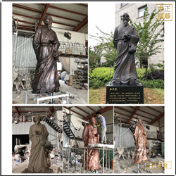 鑄銅關公 名醫張仲景雕塑鑄造