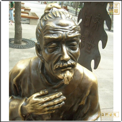 鑄銅關公 古代神醫雕塑鑄造價格