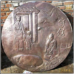 景觀人物銅浮雕 景觀人物銅浮雕