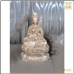 鑄銅關(guān)公 坐像觀音菩薩銅像廠家