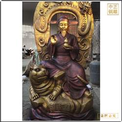 鑄銅關(guān)公 古代藥王銅雕塑鑄造