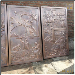 鑄銅關(guān)公 大型景觀浮雕裝飾雕塑