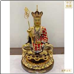 鑄銅關(guān)公 定制地藏王銅佛像價格