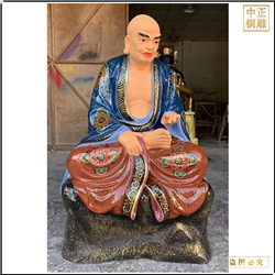 寺廟貼金十八羅漢銅佛像批發 寺廟貼金十八羅漢銅佛像批發