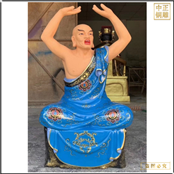 貼金十八羅漢銅佛像圖片 貼金十八羅漢銅佛像圖片