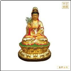 鑄銅關公 寺廟觀音銅像制作