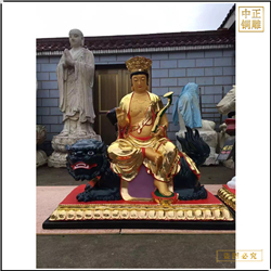 彩繪文殊普賢銅佛像加工廠 彩繪文殊普賢銅佛像加工廠