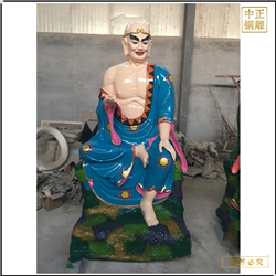 寺廟十八羅漢銅雕像鑄造 寺廟十八羅漢銅雕像鑄造