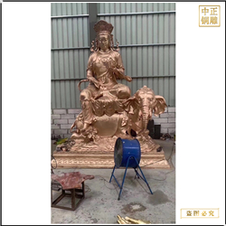 大型文殊普賢銅像鑄造廠 大型文殊普賢銅像鑄造廠