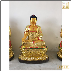 站像釋迦牟尼佛銅雕像 站像釋迦牟尼佛銅雕像