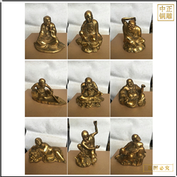 1.8米十八羅漢銅佛像 1.8米十八羅漢銅佛像