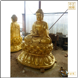 純銅釋迦牟尼佛像定制 純銅釋迦牟尼佛像定制