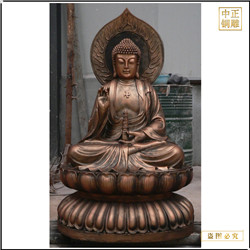 鑄銅關公 貼金釋迦牟尼佛銅像鑄造廠