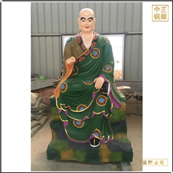 鑄銅關公 銅雕十八羅漢神像定制