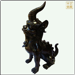鑄銅關公 古代神獸銅獬豸雕塑鑄造廠