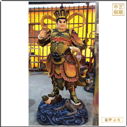 站像四大天王佛像廠家 站像四大天王佛像廠家