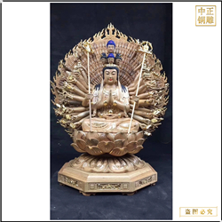 鑄銅關公 鑄銅千手觀音雕塑