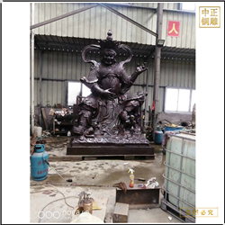 鑄銅關公 2米青銅四大天王佛像價格