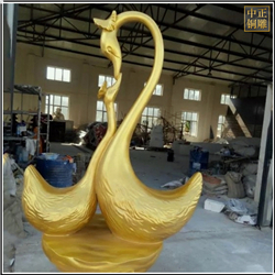 鑄銅關公 鑄銅天鵝雕塑定制