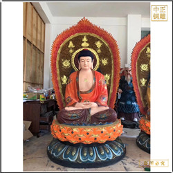 寺廟釋迦牟尼佛祖銅像 寺廟釋迦牟尼佛祖銅像