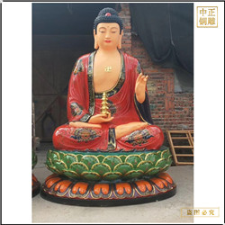 鑄銅關(guān)公 來圖制作銅釋迦牟尼佛像擺件