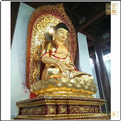 彩繪釋迦牟尼佛銅像批發廠 彩繪釋迦牟尼佛銅像批發廠