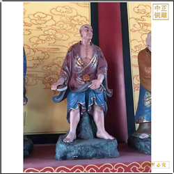 鑄銅關(guān)公 貼金神像供應(yīng)批發(fā)價格