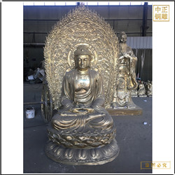 大型釋迦牟尼佛銅像定制 大型釋迦牟尼佛銅像定制