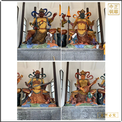 鑄銅關公 3米四大天王佛像銅雕