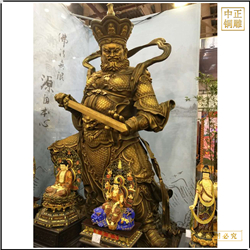 鑄銅關公 3米站像四大天王佛像