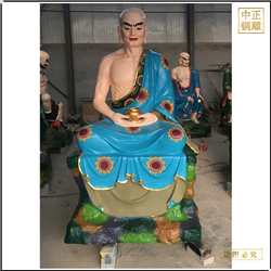 鑄銅關(guān)公 鑄造純銅十八羅漢銅佛像雕塑