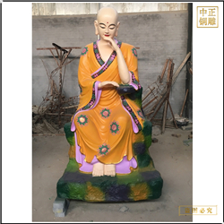 鑄銅關(guān)公 羅漢尊者神像鑄造廠家