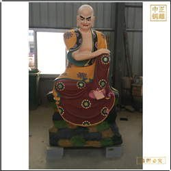 鑄銅關公 貼金銅雕十八羅漢制造廠