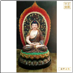 鑄銅關(guān)公 供應(yīng)釋迦牟尼佛銅像