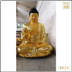 鑄銅關公 釋迦牟尼佛鎏金銅佛像價格