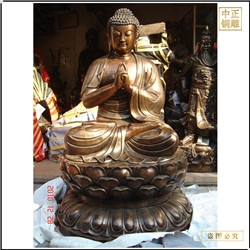 鑄銅關公 釋迦牟尼佛銅佛像定制