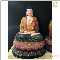 鑄銅關公 釋迦牟尼佛銅佛像雕像