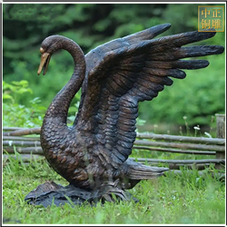 鑄銅關公 純銅天鵝雕塑鑄造