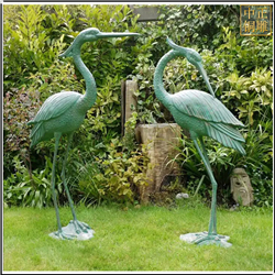 2米高景觀仙鶴銅雕塑 2米高景觀仙鶴銅雕塑