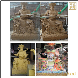 身穿戰(zhàn)甲武將四大天王佛像 身穿戰(zhàn)甲武將四大天王佛像