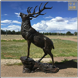 大型銅鹿雕塑擺件 大型銅鹿雕塑擺件