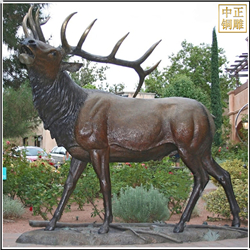 鑄銅關公 大型銅鹿鑄銅雕塑