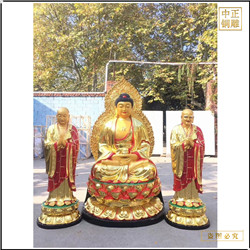 鑄銅關(guān)公 貼金釋迦牟尼佛像價(jià)錢(qián)