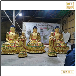 鑄銅關公 鑄銅釋迦牟尼佛銅像