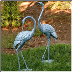 定制銅仙鶴雕塑 定制銅仙鶴雕塑